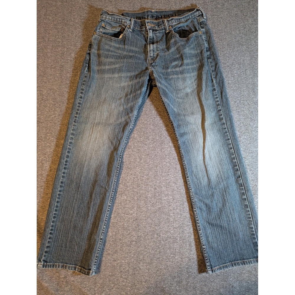 Levi's Jeans Men's 559 Relaxed Fit Boot Cut‎ Medium Wash Denim Workwear 34x30